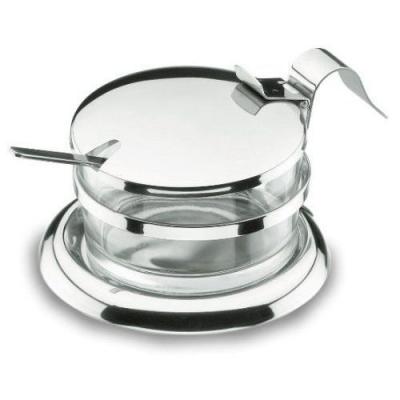LACOR  62970 pot &agrave; sucre ou parmesan avec cuill&egrave;re Inox 18 / 10 cm