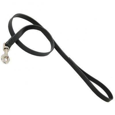 MARTIN SELLIER Laisse en cuir 1m noir  - 20114.4