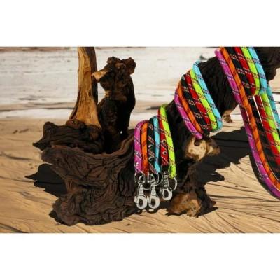 ZOLUX  Laisse en Nylon Corde pour Chien Orange 1,20 m 13 mm