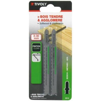 TIVOLY Lame coupe droit  Bois tendre et agglo xt505520019