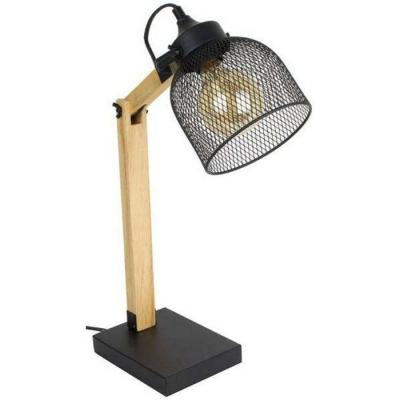  The Home Deco Light Lampe de Bureau Style Industriel m&eacute;tal et Bois