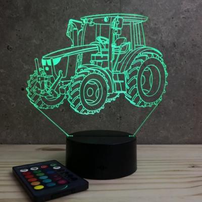 JNB MAKER Lampe illusion 3D Tracteur John Deere