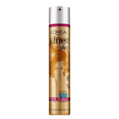 L OREAL PARIS Laque Protection Couleur Fixation Forte Elnett - Le Spray De 300ml