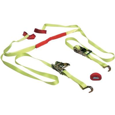 LAS  10323 Syst&egrave;me d'arrimage pour motocyclette, 6 pi&egrave;ces