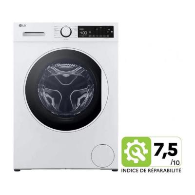 LG Lave-linge hublot 8.5kg 1200 tours/min  F82AV33WHS - blanc