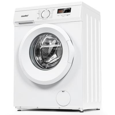 COMFEE Lave-linge hublot - 8 kg - Vapeur - 1400 trs/min - Smart Moteur Inverter - Classe A - Blanc