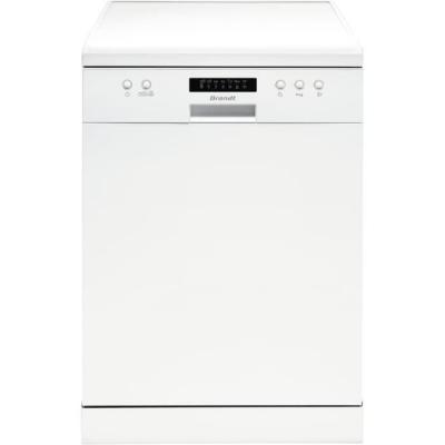 BRANDT Lave-vaisselle pose libre  LVC328W - 12 couverts - L60cm - 48dB - Blanc 