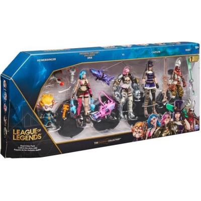 SPIN MASTER League Of Legends Coffret 5 Figurines 10 Cm Arcane League Of Legends