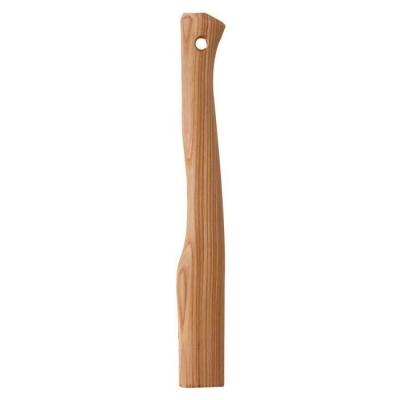 LEBORGNE  - Manche de rechange galb&eacute; hachette en bois 40 cm