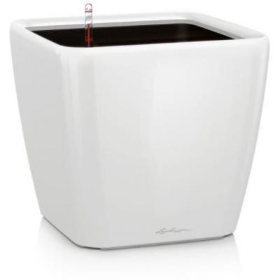 LECHUZA  jardini&egrave;re de table quadro ls 21 all-in-one blanc brillant