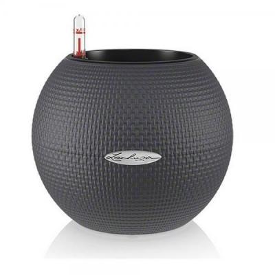 LECHUZA  - Pot Puro Color 20 gris ardoise kit complet