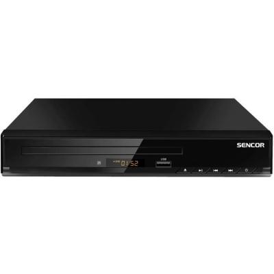 SENCOR Lecteur DVD -  - SDV 2513H - Port USB - Lecture - Sortie HDMI et p&eacute;ritel - Noir
