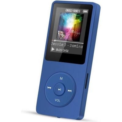 AGPTEK  A02 - Lecteur num&eacute;rique - 8 Go - bleu