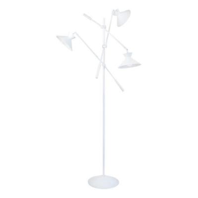 TOSEL LEEDS - Lampadaire articul&eacute; m&eacute;tal blanc