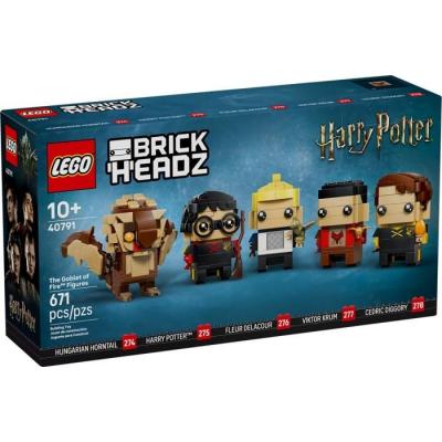 LEGO Brickheadz 40791 Harry Potter Figurines de la Coupe de Feu