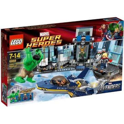 LEGO&reg; Super Heroes Marvel 6868 L'&eacute;vasion en h&eacute;liporteur de Hulk