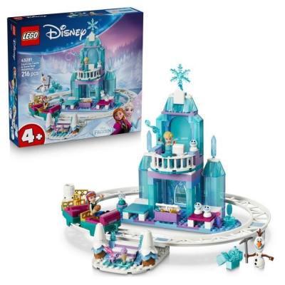 LEGO Disney Princess 43281 Le ch&acirc;teau de glace et la piste enneig&eacute;e d'Elsa