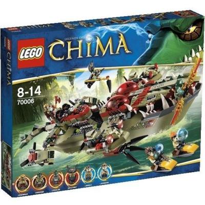 LEGO Chima 70006 Le Croc Navire Cragger 