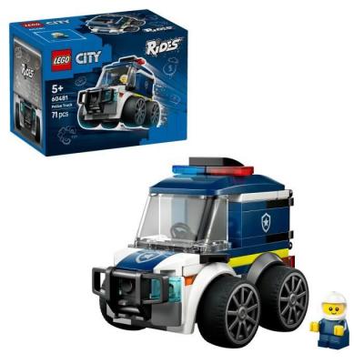 LEGO City 60481 V&eacute;hicules - Le camion de police - Neuf