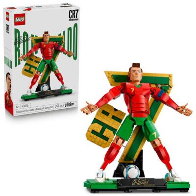 LEGO&reg; Editions - Cristiano Ronaldo - L&eacute;gende du Foot - 43016