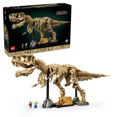 Jurassic World 76968 Les Fossiles de Dinosaures : le Tyrannosaurus Rex - Pour Adulte 