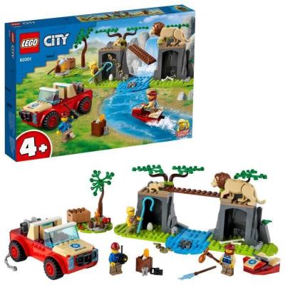 LEGO City 60301 Le tout-terrain de sauvetage des animaux sauvages 