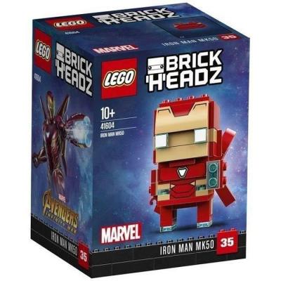 LEGO&reg; BrickHeadz Disney Marvel&trade; 41608 Iron Man MK50
