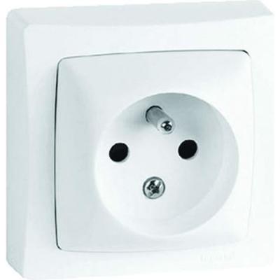 LEGRAND  - Prise Avec Terre Appareillage Saillie - 16 A - Blanc