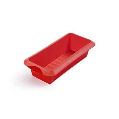 LEKUE L&eacute;ku&eacute; - Moule &agrave; Cake Silicone Platine 24 cm 1210524R01M033
