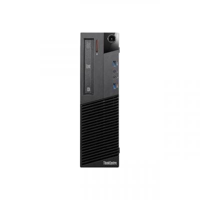 LENOVO  ThinkCentre M83 10AJ - Faible encombrement, pro Core i5 4590 / jusqu'&agrave; 3.7 GHz - RAM 4 Go - HDD 500 Go - graveur de DVD - HD Graphics 4600 - Gigabit Ethernet - Win 7 Pro 64 bits