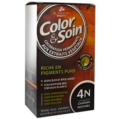 LES 3 CHENES Les 3 Ch&ecirc;nes : Color & Soin 4N - ch&acirc;tain naturel