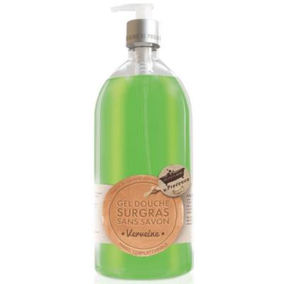 LES PETITS BAINS DE PROVENCE  Gel Douche Surgras Sans Savon Verveine 1l