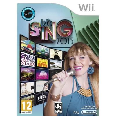 Let's Sing 2015 (Micro Inclus) Wii