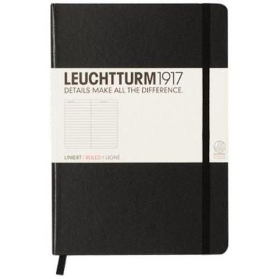  Leuchtturm1917 300612 Carnet Medium A5 Lign&eacute; 249 Pages Num&eacute;rot&eacute;es Noir