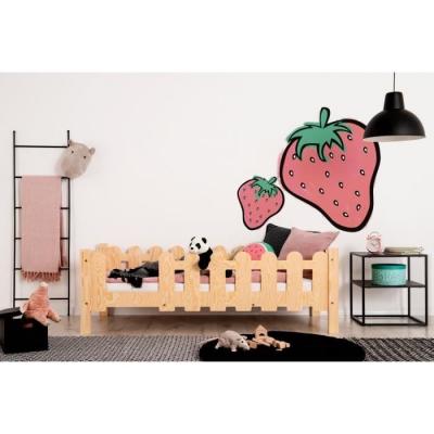 PETITS MEUBLES Petits-meubles Lit 90x190 entr&eacute;e Gauche sommier Inclus Anna Bois