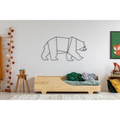 BABYKARE Lit 90x190 sommier inclus tonio - bois