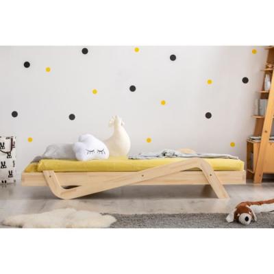  Lit 90x190 sommier inclus zig - bois