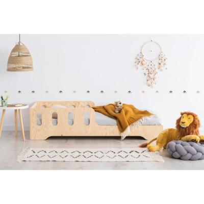BABYKARE Lit 90x190 sommier inclus tom - bois