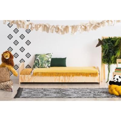 PETITS MEUBLES Lit 90x190 sommier inclus el&eacute;a - bois