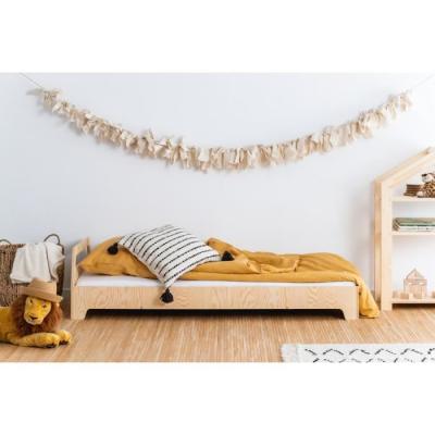 BABYKARE Lit 90x190 sommier inclus garance - bois
