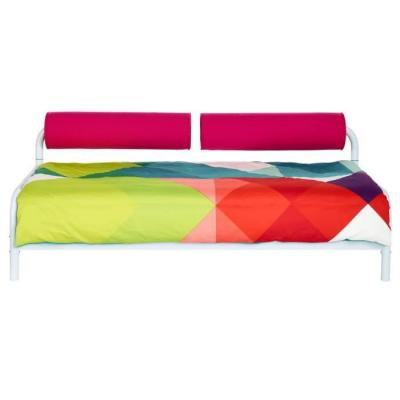 WORLDS APART Lit 90x190 cm HELLO HOME coloris rose