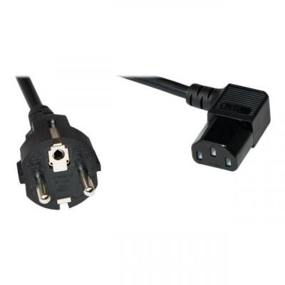 LOGILINK  - C&acirc;ble d'alimentation - power IEC 60320 C13 pour power CEE 7/7 (M) - CA 250 V - 10 A - 5 m - moul&eacute;, connecteur coud&eacute; - noir 
