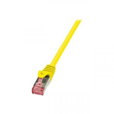 2DIRECT LogiLink PrimeLine C&acirc;ble r&eacute;seau Cat6 S/FTP AWG27 PIMF LSZH 0,25 m Jaune