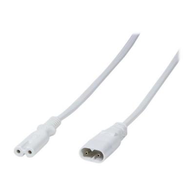LOGILINK  Alimentation Rallonge [1x Prise m&acirc;le C8-1x Prise Femelle C7] 2.00 m Blanc