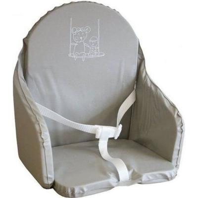 LOOPING Coussin de Chaise  - Gris-perle