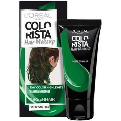 L OREAL L'Or&eacute;al Paris Hair Makeup Green Hair - Le tube de 30 ml