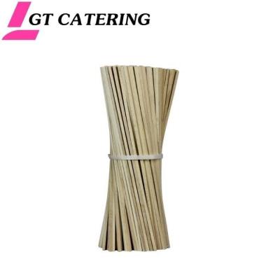 GT CATERING  - Lot de 100 b&acirc;tons en bois pour barbe &agrave; papa - 28 cm