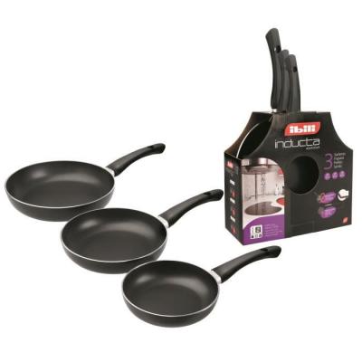 IBILI  Ensemble De Po&ecirc;les Inducta 18-20-24 Cm