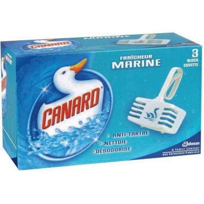  Canard WC Bloc Solide Marine Nettoyants WC - Lot de 2