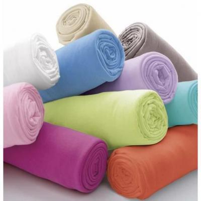 L22G Lot de 6 Draps Housses - 90x190 cm - 100% Coton 57 fils/m&sup2; - Bonnet 23 cm - Multicolore 